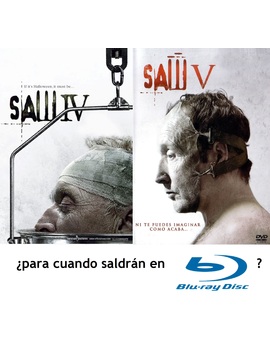 Saw 4 y Saw 5 ¿Saldrán en Blu Ray? ¿Cuando?