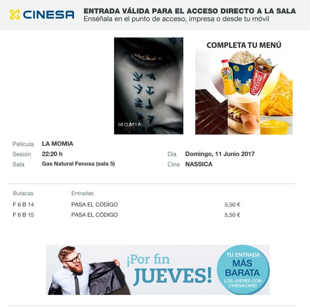 La Momia: MI Crítica y mi Entrada [Sin Spoilers]. Nota 7/10. Nada permanece oculto para siempre, tampoco el mal.