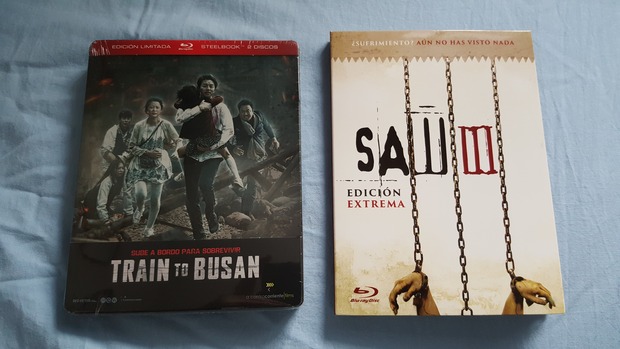 Train To Busan + Saw 3: Mis Compras de Amazon (15-06-20107)
