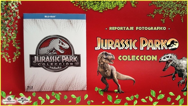Colección Jurassic Park Blu-ray - Reportaje Fotográfico y Vídeo