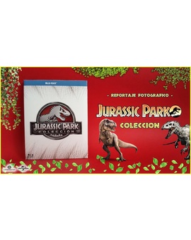 Colección Jurassic Park Blu-ray - Reportaje Fotográfico y Vídeo