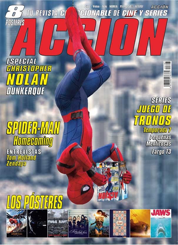 Accion cine mes Julio 2017 (Con poster dedicado a nuestro tiburón favorito)
