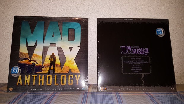 Mad Max Pack Vinilo + Tim Burton Pack Vinilo: Mis Compras 28-06-2017