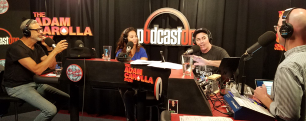 Jeff Goldblum habla sobre Jurassic World El Reino Caído en The Allan Carolla Show + Video de grabación escena del día 30-06-2017
