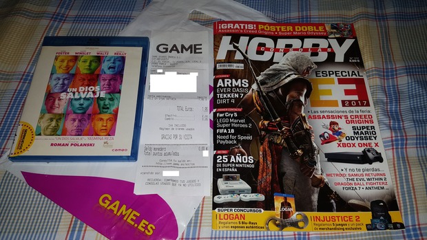 Un Dios Salvaje por 1.95 euros en Game + Hobby Consolas: Mis Compras 06-07-2017