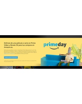 Disfruta de una película o serie en Prime Video y llévate 5€ para tus compras en Amazon.es