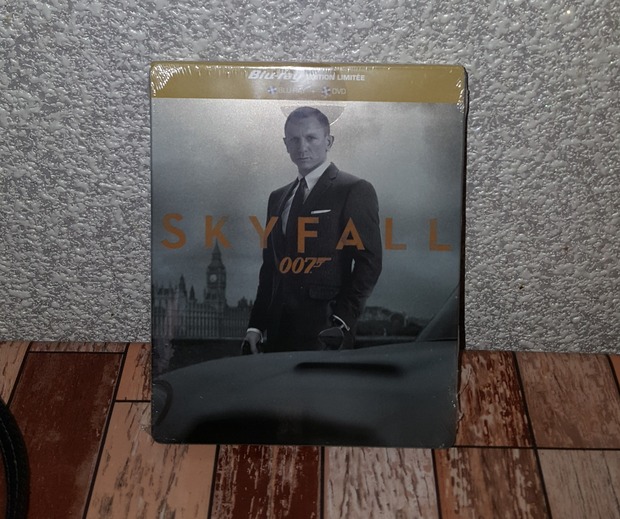 Skyfall Steelbook con postales: Mi Compra 11-07-2017