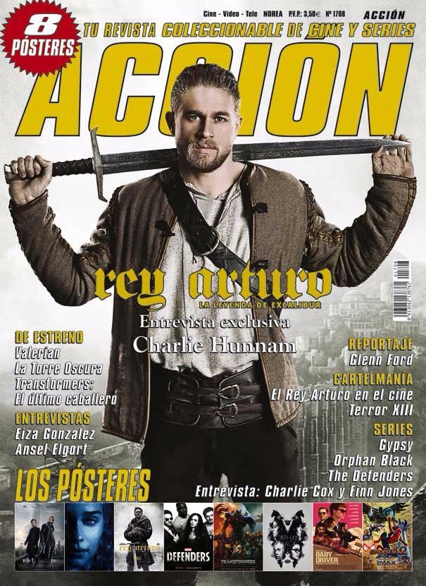 Acción Cine. Portada Agosto 2017