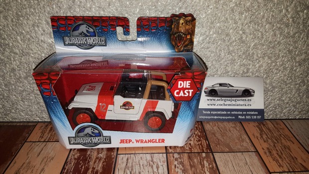 Jeep Wrangler Jurassic Park Jada Toys Escala 1/43: MI Compra 24-07-2017