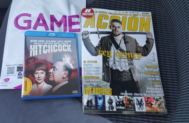 Hitchcock en Game por 1,95 € + Accion Cine Agosto 2017: Mis Compras 25-07-2017