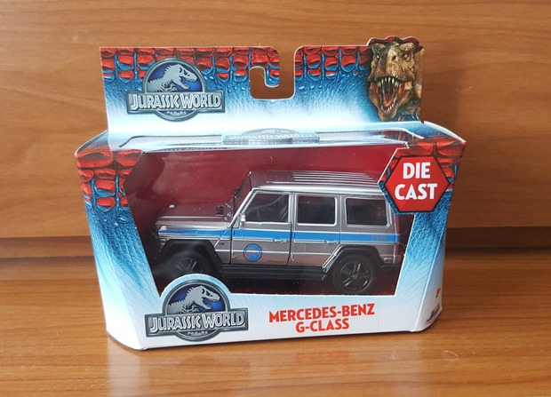 Mercedes Benz G-Class scale 1/43 Jada Jurassic World: Mi Compra 03-08-2017