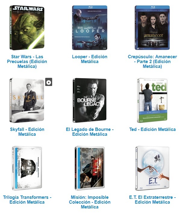 ¿Cual fue la primera película en formato Steelbook que entro en tu colección?