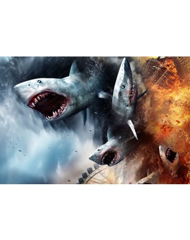 Sharknado 5 Aletamiento Global llega a España después de destronar a Juego de Tronos
