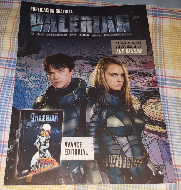 Valerian y la ciudad de los mil planetas: Comic de regalo de Cinesa