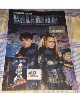 Valerian y la ciudad de los mil planetas: Comic de regalo de Cinesa