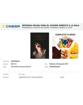 Véronica: MI Crítica y mi Entrada [Sin Spoilers]. Nota 7/10. Muy buena dirección pero con  un argumento muy flojo