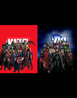 Marvel vs DC: Si se enfrentarán en una misma película todos los héroes y villanos de Marvel contra todos los de DC ¿Qué bando crees que ganaría?
