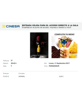 IT: Mi Crítica y mi Entrada. [Sin Spoilers]. Nota 8/10. Tu también flotarás.