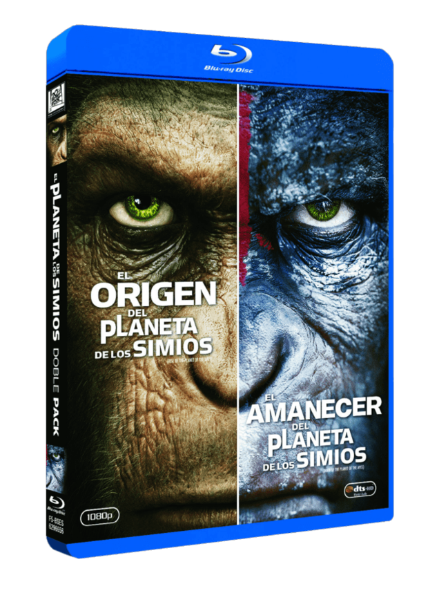 Oferta: El origen del planeta de los simios + El amanecer del planeta de los simios por 5.24 euros en Media Markt