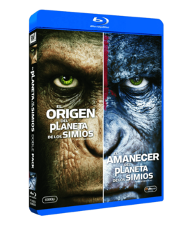 Oferta: El origen del planeta de los simios + El amanecer del planeta de los simios por 5.24 euros en Media Markt