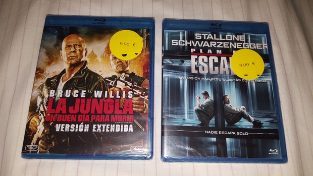 La Jungla Un Buen día para morir + Plan de Escape: Mi Compra 2X1 de Carrefour (26-09-2017)
