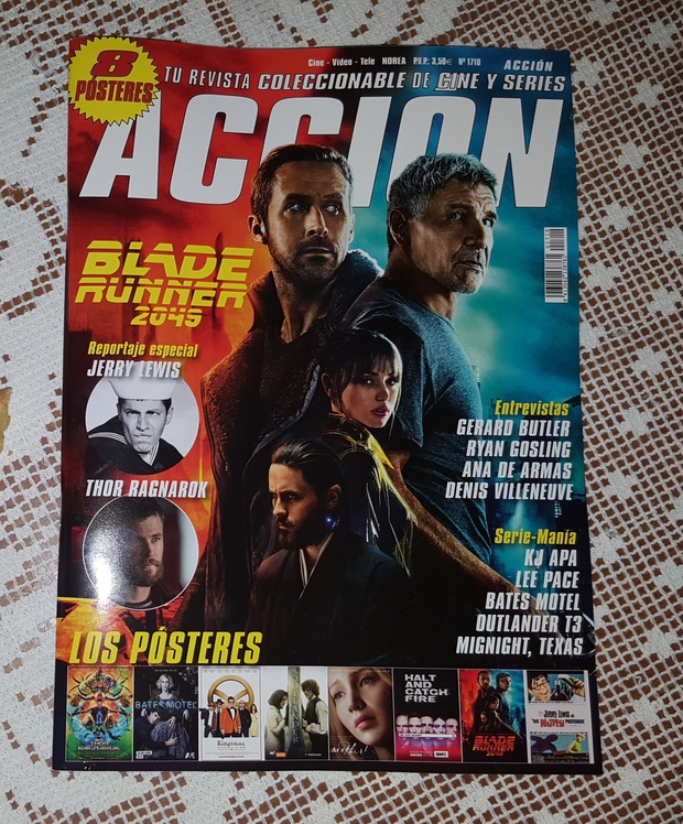 Recién comprada la Acción Cine de Octubre de 2017