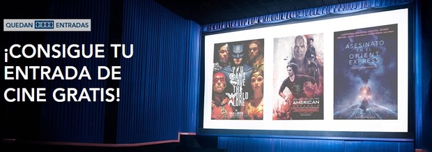 Regresa la promoción Tu Entrada de Cine Gratis