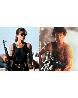 Si te atacase un Terminator con forma de Alien ¿A cual de estas dos te gustaría tener al lado?