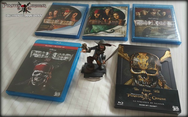 Piratas del Caribe. Mi Colección actualizada.