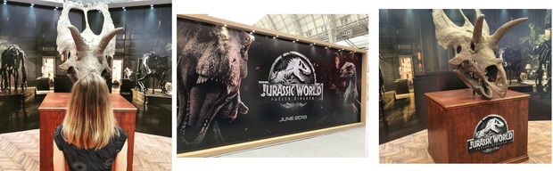 Jurassic World El Reino Caido: Nuevo Banner y material promocional visto en la Brand Licensing Europe