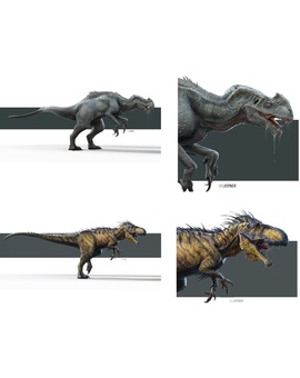 Se desvelan dos diseños distintos que se barajaron para el Indominux Rex de Jurassic World 