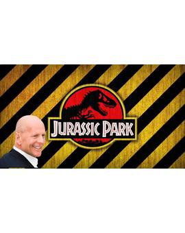 Así sería Jurassic Park con Bruce Willis de protagonista