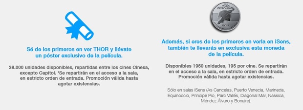 Thor Ragnarok: Regalos en Cinesa
