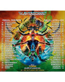 Descubre cual sería tu super poder en Thor Ragnarok