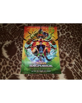Poster de regalo de Cinesa de Thor Ragnarok
