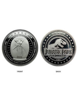 Limited Edition Jurassic Park Coin - Silver Edition (Limitada a 5000 unidades)