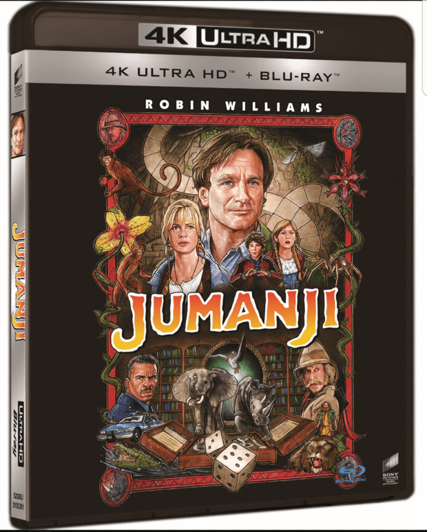 Jumanji en 4K UHD ya disponible para reservar en amazon