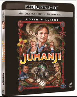 Jumanji en 4K UHD ya disponible para reservar en amazon
