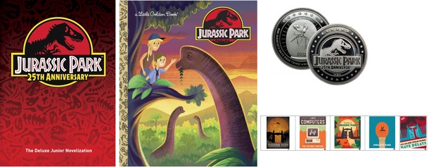 Jurassic Park 25 Aniversario: Primer vistazo a parte del Merchandising que va a salir a la venta