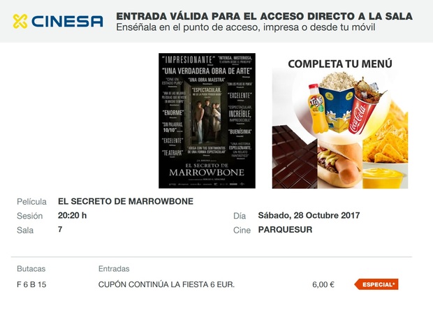 El Secreto de Marrowbone: Mi Crítica y mi Entrada. [Sin Spoilers]. Nota 8/10. MIsterios por resolver.