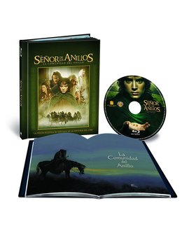 El Señor de los Anillos La Comunidad del Anillo: Diseño final  del Digibook