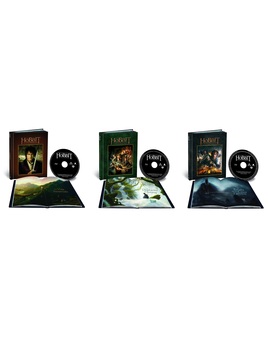El Hobbit Trilogía: Diseños definitivos digibooks