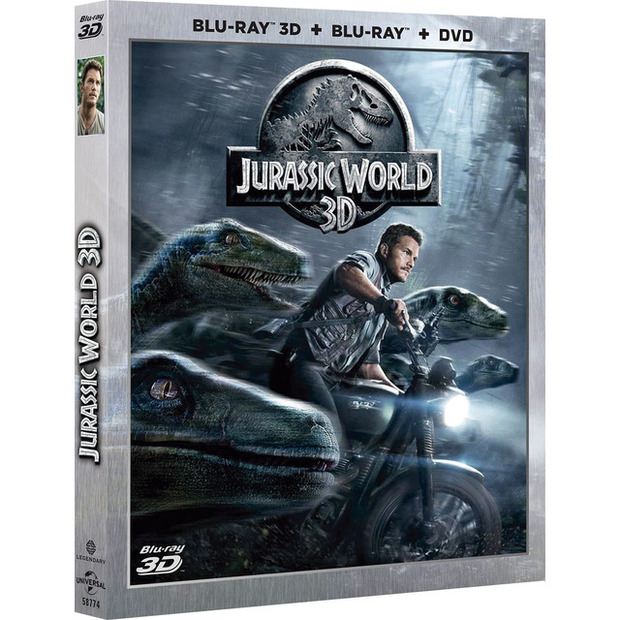 Oferta a 10.13 euros: Jurassic World - Superset (Blu-Ray + Blu-Ray 3D + DVD)