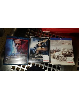 Terminator 2 + Conan Pack + Ben Hur Digibook: Mi Compra 23-11-2017 (Black Friday)