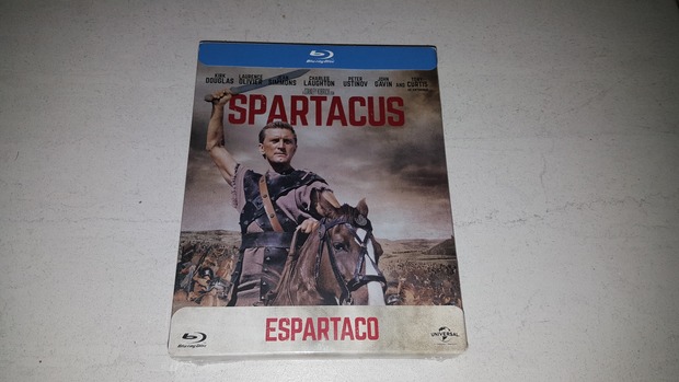 Espartaco Steelbook: Mi Compra 29-11-2017