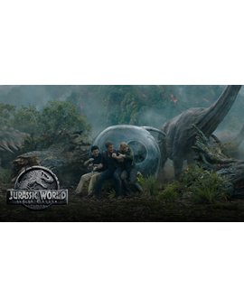 Jurassic World El Reino Caido. Trailer el Jueves. Dos adelantos de 16 y 14 segundos del trailer.