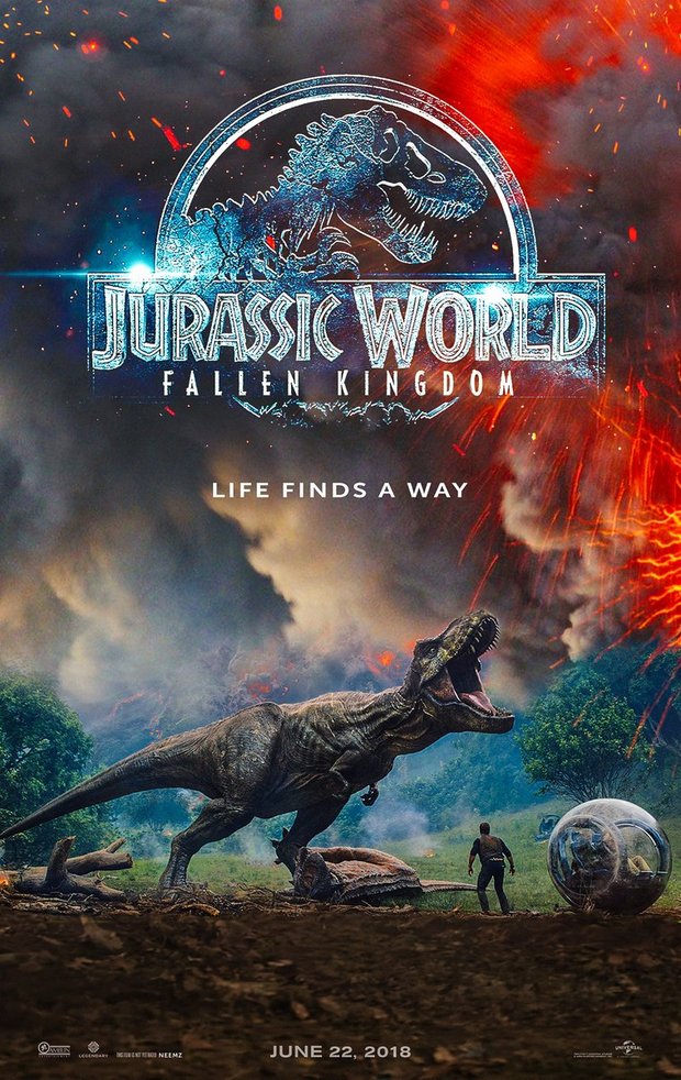 Jurassic World El Reino Caido. Fan Poster
