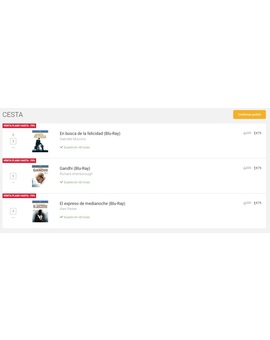 Fnac 70%. Películas a 1.75 euros. Avisados estáis, corred que vuelan