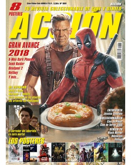 Acción Cine Enero 2018. Portada y posters
