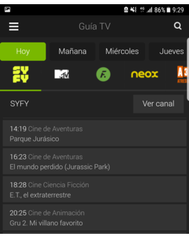 Jurassic Park, El Mundo Perdido, E.T., y Gru 2 hoy 25-12-2017 en SyFy ¿Cuál os gusta mas de las cuatro?.